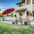 thumbnail image 4 of 10-Foot Outdoor Tilting Patio Umbrella, Red, 4 of 5