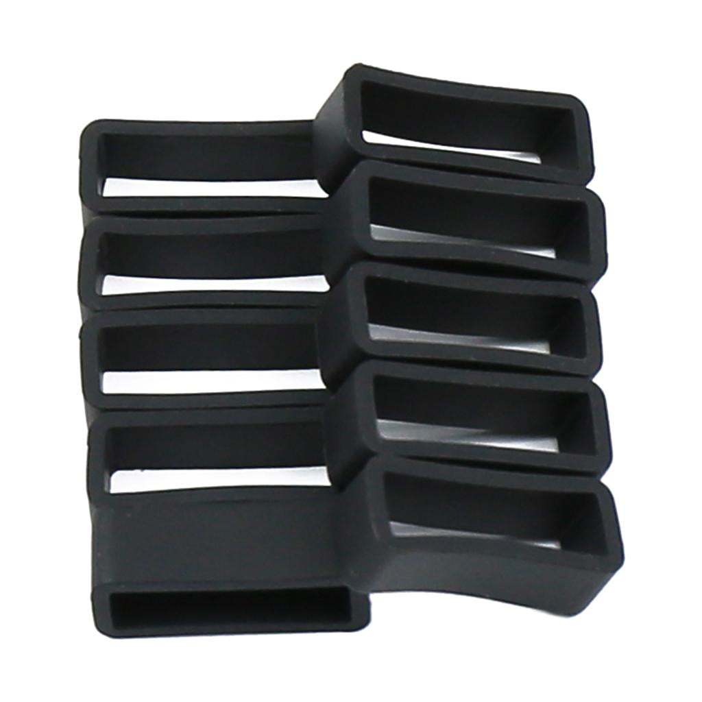 Rubber Replacement Watch Band Strap Loops Silicone Watch Strap Keeper