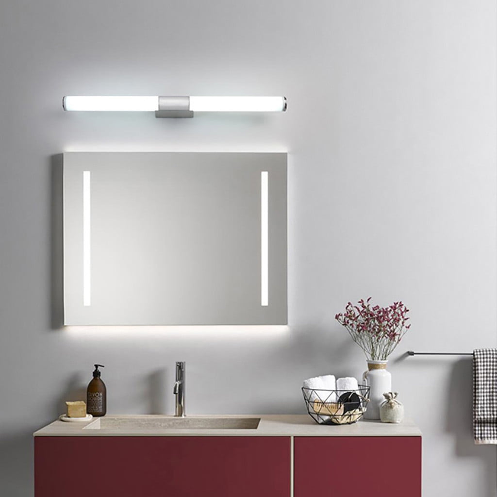Modern Bathroom Vanity LED Light Front Mirror Toilet Wall Lamp FixtureWaterproof 