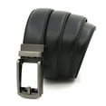 thumbnail image 3 of Gash Hao Mens Ratchet Belt Genuine Leather Mens Belt with Slide Ratchet Belts for Men, 3 of 12