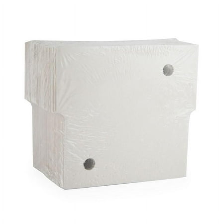 25 Filter Pads #3 Sterile Mini drilled (14.5 cm X 13.2 cm | 5 11/16 in x 5 3/16)