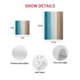 thumbnail image 7 of Teal Brown Ombre Kitchen Dish Towels for Drying Dishes Set of 3, Vintage Country Wooden Waffle Weave Microfiber Hand Tea Bathroom Towels Quick Dry & Absorbent Towel 15.7x23.6, 7 of 7