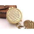thumbnail image 6 of Rii Brand Brass Golden Color Compass with Imprinted Case Engraved "Trust in the Lord", 6 of 7