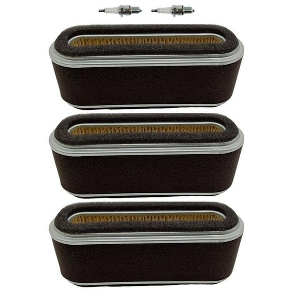 Air Filter And Spark Plug Combo For John Deere 130 GX75 RX73 SX75 Fits AM101191