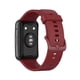 thumbnail image 5 of Correa de reloj inteligente de silicona para HUAWEI WATCH FIT (TIA-B09) con hebilla de repuesto verde matcha, 5 of 5