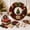 C, variant on Clearance! FYHALE3D Fabric Poke Wreath DIY Kit, Christmas Wreath DIY Poke Kit for Adults, Handmade Christmas Wreath Hanging Decor Ornament for Front Door Wall Window (Santa, 12.6")