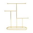 thumbnail image 1 of Expositor de joyas multifuncional, soporte colgante, almacenamiento, decoración, metal. 215x26cm, 1 of 9