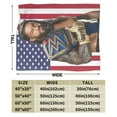 thumbnail image 2 of Roman Reigns Blanket, Super Soft Throw Blanket, Cozy Flannel Blankets For Boys Girls, Warm Blankets For Couch Sofa Bed, 40"X30", 2 of 9