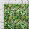 thumbnail image 2 of oneOone Cotton Flex Green Fabric Abstracts Dress Material Fabric Print Fabric By The Yard 40 Inch Wide, 2 of 5