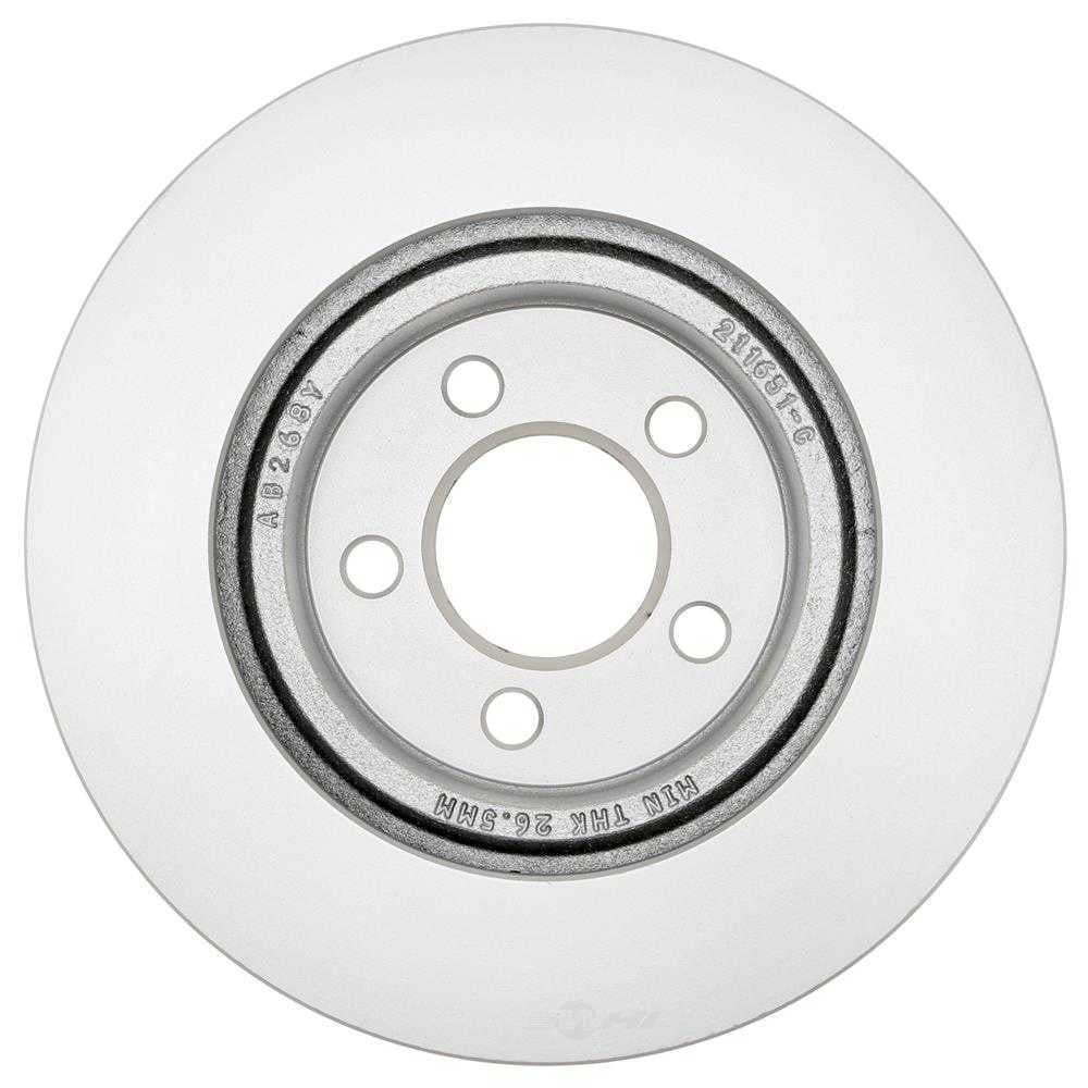 ACDelco - Disc Brake Rotor Fits select: 2017 DODGE CHARGER, 2014-2015 CHRYSLER 300C