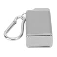 thumbnail image 1 of Portable Ashtray Sealed  Holder Keychain Storage Box Mini Outdoor Pocket Ashtray  Container Smoke   Tray with Key Holder, 1 of 8