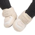 thumbnail image 6 of YOUSNH Warm Shoes Soft Booties Comfortable Boots Toddler Warming Home Shoes Snow Boots for Baby Girls and Boys Baby Shoes White 6, 6 of 6