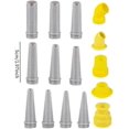 thumbnail image 4 of Caulk Nozzle Kit Applicators Extension Tool Supplies Finisher Tools Caulking Tips for Wall Tiles Floor Tiles Door Sink Joint, 4 of 5
