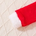 thumbnail image 6 of Gelikeya Christmas Baby Sleepers Boys Girls Clothes Long Sleeve Santa Pajamas Toddler Rompers Bodysuit with Hood (X13 Red, 3-6 Months), 6 of 9