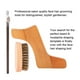 thumbnail image 5 of Herramientas Para Peinar La Barba, Calidad De Salón Masculino, Cepillo Para Bigote De 20 X 14 X 4,5 Cm, Cepillo Para Bigote De Madera, Cepillo De Aseo Para Papá, Hermanos, YLSHRF Mustache Styling Plate, 5 of 8