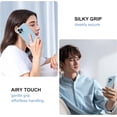 thumbnail image 5 of for iPhone 12 Pro Max Case with Screen Protector,Complete Protection with Enhanced Camera Lens Cover,Soft Silicone Protective Phone Case for iPhone 12 Pro Max 6.7",Ice Blue, 5 of 13