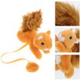 thumbnail image 3 of BRIGHTFUFU Ardilla de peluche en el hombro, accesorio de disfraz para niños, juguete de ardilla de peluche para decorar el hombro., 3 of 8
