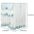 thumbnail image 3 of Washing Machine Cover Universal Washer Cover Decorative Washer Protector Dryer Dust Cover, 3 of 8