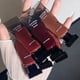 thumbnail image 2 of PinkyFocus Black Mirror Lip Glaze Espejo Lip Glaze Película duradera que no se desvanece Bloque de hielo transparente Lip Mud Femenino, 2 of 6