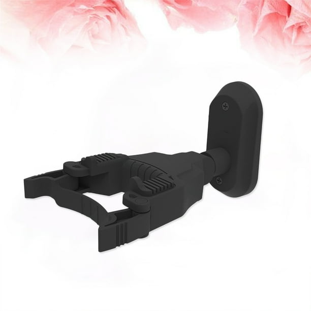 unbranded Soporte De Pared Para Guitarra Eléctrica Con Gancho De Automático Y Material Premium Negro