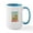 White/Blue Inside, variant on CafePress - Happy Easter Angel Mugs - 15 oz Ceramic Large White Novelty Mug