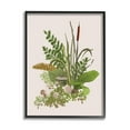 thumbnail image 2 of Stupell Industries Varied Nature Botanicals Forest Floor Mushrooms Arrangement Graphic Art Gray Framed Art Print Wall Art, Design by House of Rose, 2 of 5