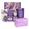 thumbnail image 1 of Set Spa Cesta Regalo Lavanda Día La Madre Ideas Regalos para Esposa Mamá Hermana, 1 of 9