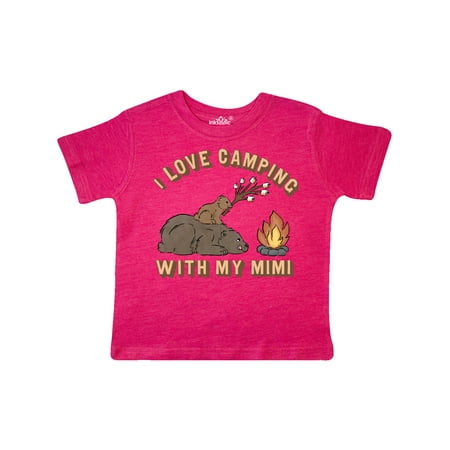 

Inktastic I Love Camping With My Mimi Gift Toddler Boy or Toddler Girl T-Shirt