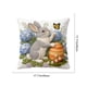 thumbnail image 3 of Funda para cojines de Pascua 18 pulgadas – pelusas cortas, funda decorativa decorativa bordada suave, multicolor, 45x45 cm, sofá, dormitorio, salón, decoración del hogar, 3 of 6
