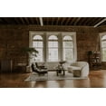 thumbnail image 3 of Moe's Home Collection Excelsior Fabric Upholstered Sofa in Cream White, 3 of 8