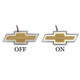 thumbnail image 3 of Custom Install Parts Front Grille or Rear Trunk Gold Bowtie Emblem with White LED Compatible with Select Chevy Impala 2006-2016 and Monte Carlo 2006-2007, Replacement for GM Part 20877097, 3 of 8
