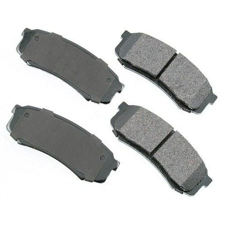 Go-Parts OE Replacement for 2007-2014 Toyota FJ Cruiser Rear Disc Brake Pad Set for Toyota FJ