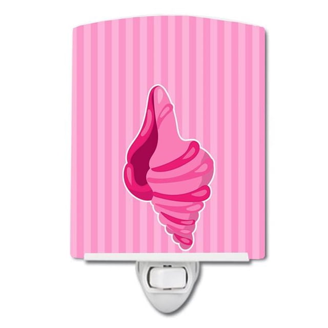 Carolines Treasures BB8844CNL Beach Shell Pink Ceramic Night Light