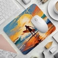 thumbnail image 2 of Surf Square Non-Slip Rubber Bottom Printed Desk Mat Mousepad for Office and Gaming - 8.3x9.8 Inch, 2 of 6
