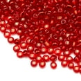 thumbnail image 3 of Cousin DIY Red Silver-Lined Glass E-Beads, 100g Bulk Pack, 6/0, 1000 Piece, Adult, Model 69991968, 3 of 9