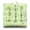 Fresh Avocado Prin, variant on Palm Leaf Meditation Pillow – 22x22 Inch Square Cushion, Dutch Velvet, Botanical Green Design (Relaxing Summer Vibes)