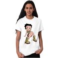 thumbnail image 4 of Betty Boop Camouflage Attitude Short Sleeve Women's Graphic Tee Brisco Brands S, 4 of 6