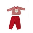 thumbnail image 2 of Santa Pajamas / Pant Set for 18 Inch Dolls, 2 of 2
