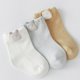 thumbnail image 4 of 3 pares de calcetines adorables para niños, calcetines de primavera y otoño de dibujos animados, medias de algodón para bebés, calzado transpirable (Panda, talla XS, 0-6 meses), 4 of 6