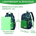 thumbnail image 2 of Mochila VASCHY para niños pequeños con diseño de dinosaurio resistente al agua, 2 of 9
