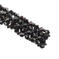 thumbnail image 4 of Paquete de 2-6 pinzas para el cabello con resorte de cristal, pasador para el cabello hecho a mano, accesorio para el cabello brillante, negro 5 piezas, 4 of 8