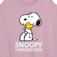 thumbnail image 3 of Peanuts - Snoopy And Woodstock - Women's Racerback Tank Top, 3 of 6