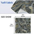 thumbnail image 6 of GZHJMY Cloth Napkin Black Gold Grey Marble Kitchen Dining Table Decor for Cocktail Gathering Party Holiday Wedding Everyday Use 1 Pack 20" × 20", 6 of 6