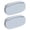 Z-Blue, variant on Double-Sided Foot Scraper for Callus Removal, Dual Action Pedicure Rasp and Scrubber for Dry Hard Skin, Stainless Steel Pedicure Feet File Tool with Replaceable Head for Cracked Heels & Corns
