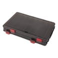 thumbnail image 1 of Caja de aparejos de pesca Estuche portátil para guardar anzuelos y señuelos Caja de señuelos de pesca negro, 1 of 9