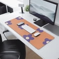 thumbnail image 2 of Go Vintage with Groovy Flowers Desk Mat: Extended Gaming Mouse Pad for Office Work & Gaming, Non-Slip Rubber Base, Computer Keyboard Mat with Stitched Edges - Large & Chic - 31.5x11.8 inches, 2 of 7