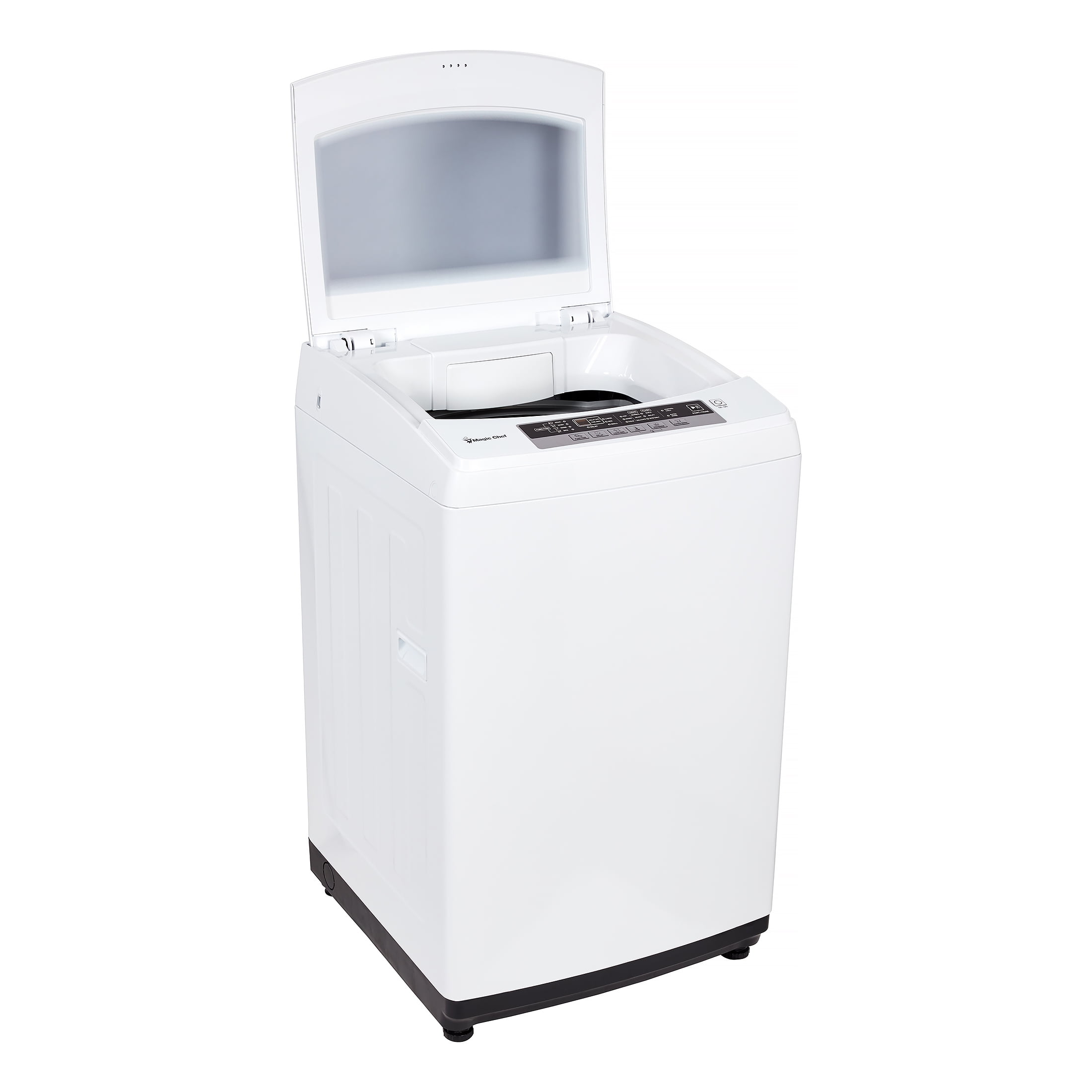 The Magic Chef 2.0 cu ft Compact Topload Washer/ 3.5 Compact Dryer W/ Stand  sold at Bolin Rental serving Clarksville, TN, and Madisonville and  Hopkinsville, KY.