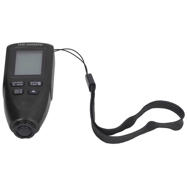 Medidores Digitales De Espesor De Revestimiento, Medidor De Profundidad De Pintura Con Pantalla LCD Retroiluminada, Medidor De Espesor De Pintura De 0 A 2000 UM Para Medición De
