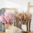 thumbnail image 6 of UDIYO 1 Bouquet Faux Pampas Grass Decor Boho Dried Floral Arrangement No Watering Fluffy Artificial Plants Wedding Rustic Farmhouse Decor, 6 of 7