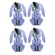 thumbnail image 3 of Fiudx Ofertas relámpago del día Juego de 4 bolsas para cubiertos de Pascua, bolsa de decoración festiva para cubiertos, decoración para cubiertos, 3 of 4